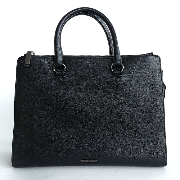 Rebecca Minkoff Jamie Large Leather Satchel Bag - Picture 9 of 16